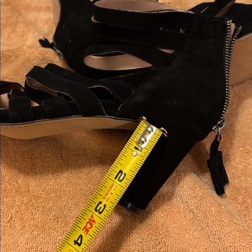 Torrid Elegant Black Strappy Women's Shoes - 9.5 W - Picture 6 of 12